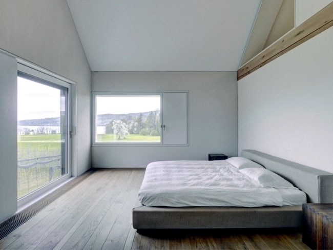 bilik tidur Rumah kayu minimalis