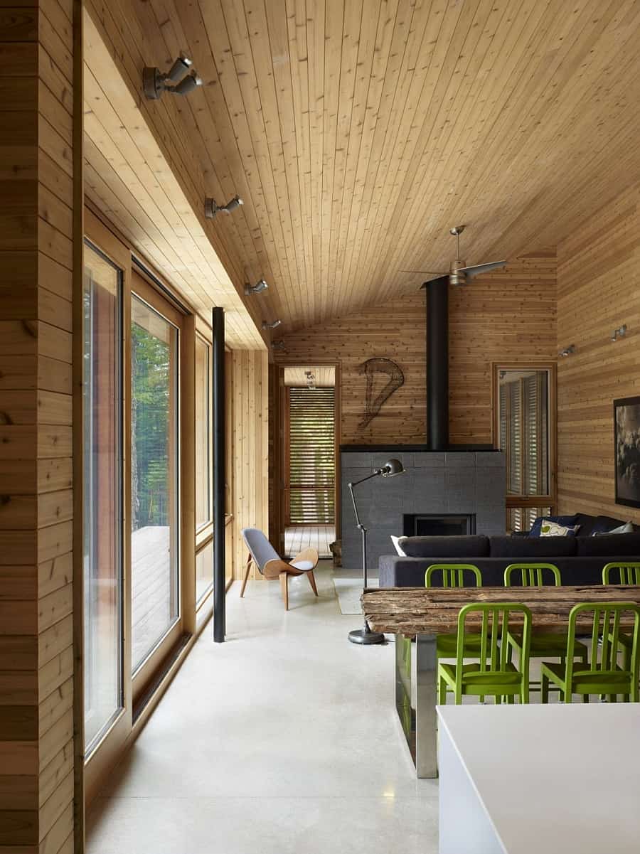 dalaman rumah kayu minimalis