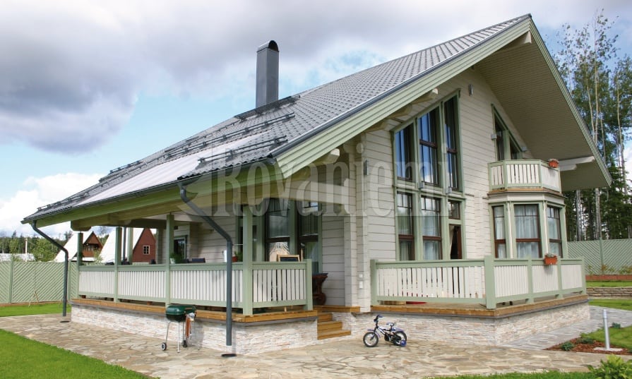 design rumah kampung moden Scandinavia
