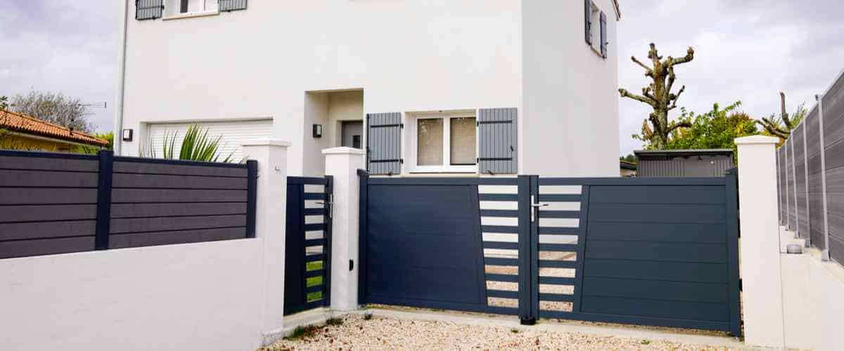 pintu pagar rumah simple
