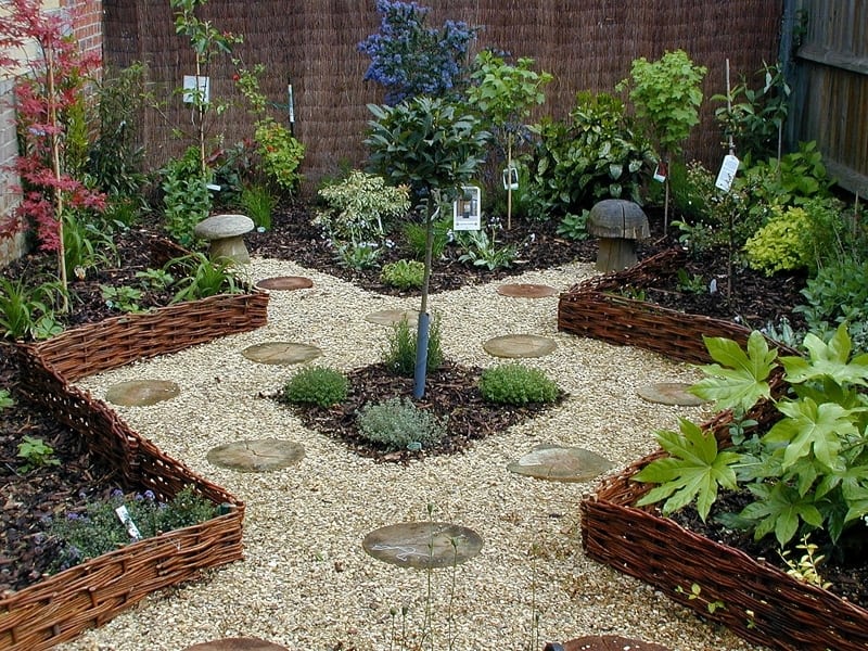 Idea Landskap Taman Mini Simple Dari London