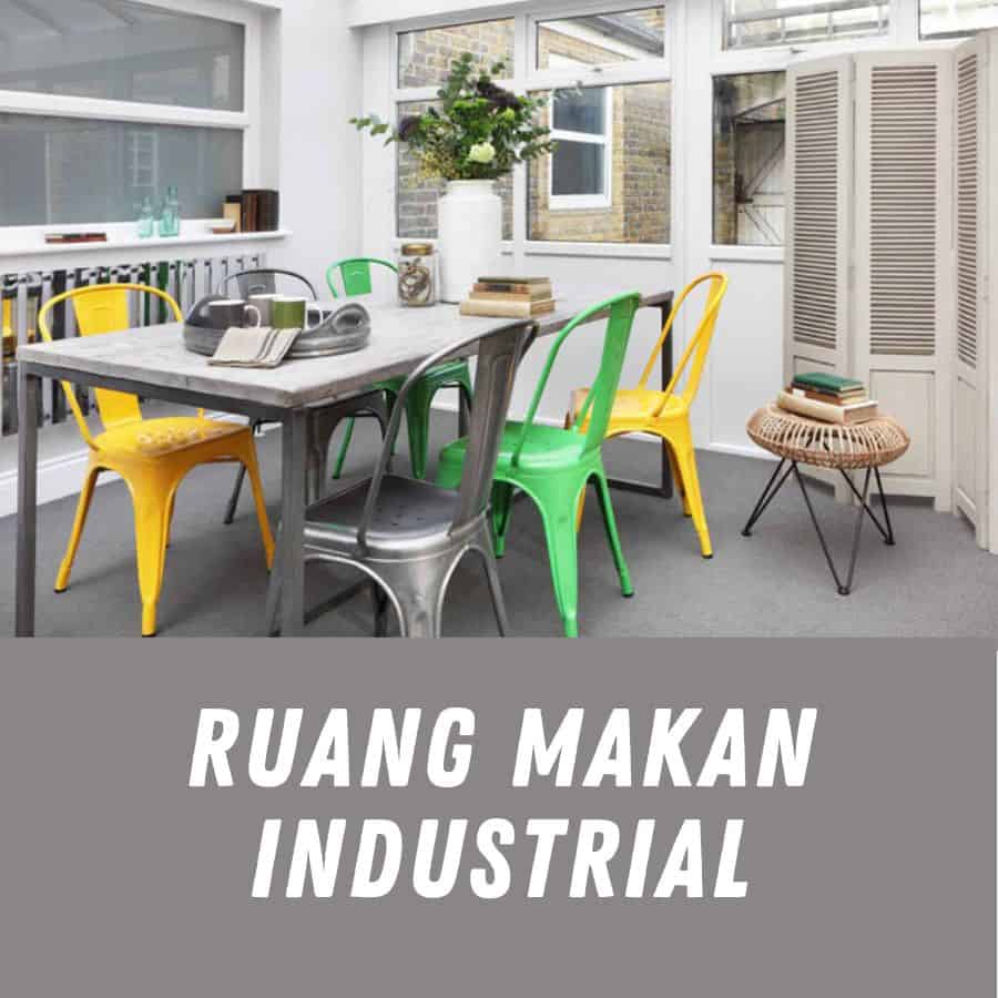 ruang makan industrial deco malaysia