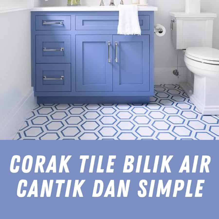 gambar Corak Tile Bilik Air Cantik Dan Simple