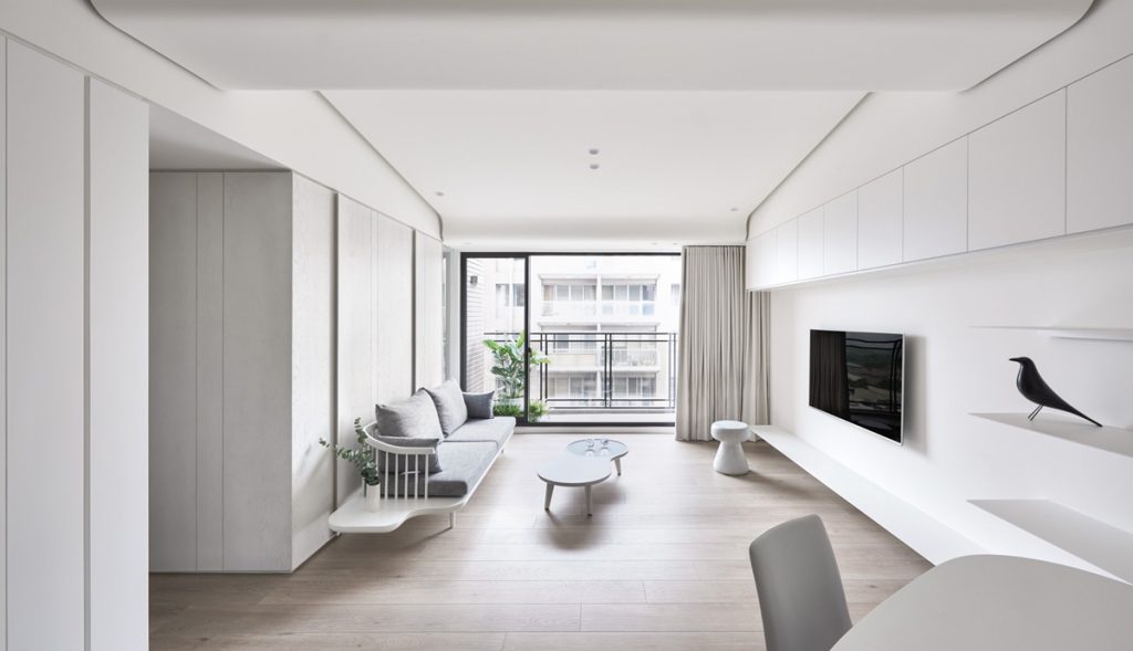 40 ruang tamu minimalis yang cantik yang mendapati bahan dalam kesederhanaan